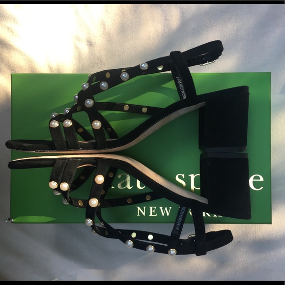 Kate Spade “Wynne” Sandal w/ Pearls - Picture 5 of 8